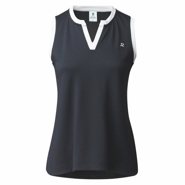 Daily Sports: Women's Massy Sleeveless Polo - Navy