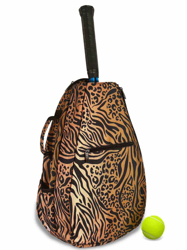 Taboo Fashions: Ladies Premium Tennis Backpack - Wildcat