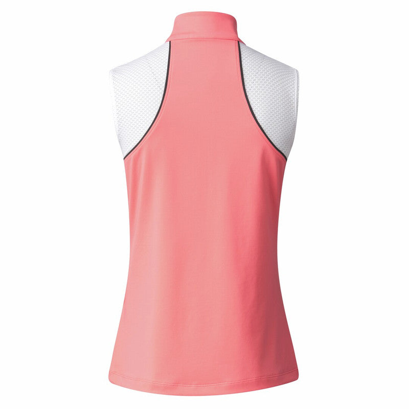 Daily Sports: Women's Maja Sleeveless Polo - Coral