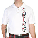 Golf Knickers: Men's Stewart Plaid Golf Shirt Clothing