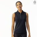 Daily Sports: Women's Peoria Sleeveless Polo - Navy Clothing