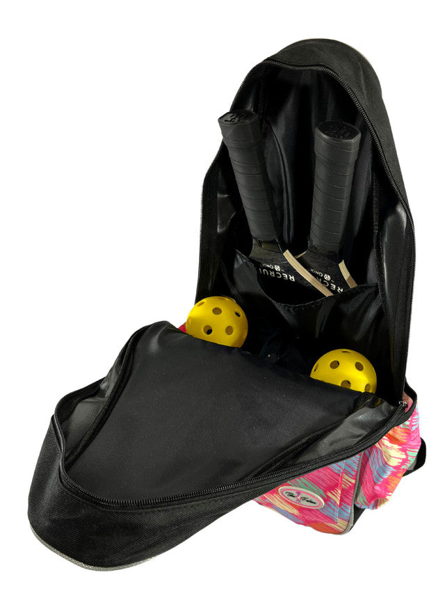 Taboo Fashions: Ladies Premium Pickleball Backpack - Posh Pink