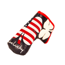 Black Clover Live Lucky Blade Putter Cover - Live Lucky USA Golf