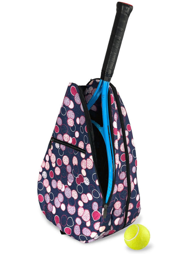 Taboo Fashions: Ladies Premium Tennis Backpack - Poppin Bottles