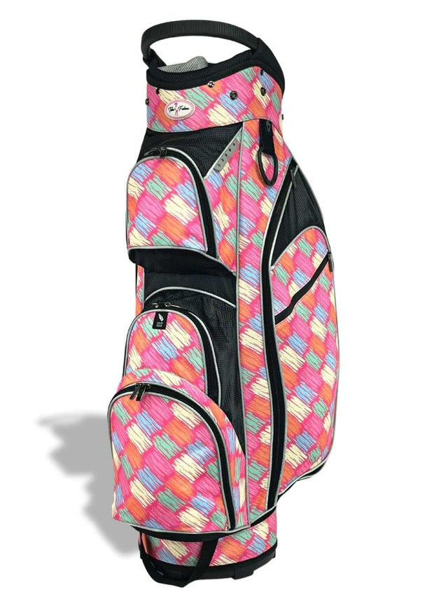 Taboo Fashions: Ladies Monaco Premium Lightweight Cart Bag - Posh Pink