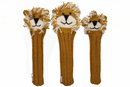 Sunfish: Hand-Knit Wool Animal Headcover Set (Driver, Fairway, & Hybrid) Golf Club Headcovers