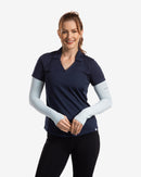 Soft Gray sun sleeves