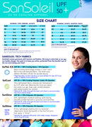 SanSoleil: Ladies Grand Slam UPF 50 SolCool Sleeveless Mock - 900471P (Size Large) SALE Clothing