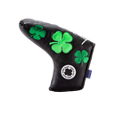 Black Clover Live Lucky Blade Putter Cover - Live Lucky Green Golf