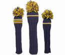 Sunfish: Hand-Knit Classic Headcovers (Set of 3) Golf Club Headcovers