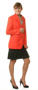 ReadyGOLF: Ladies Trophy Club Blazer Jacket - Orange Clothing