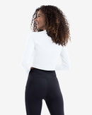 BloqUV: Women's UPF 50 Everyday Crop Top (4015) - White Clothing