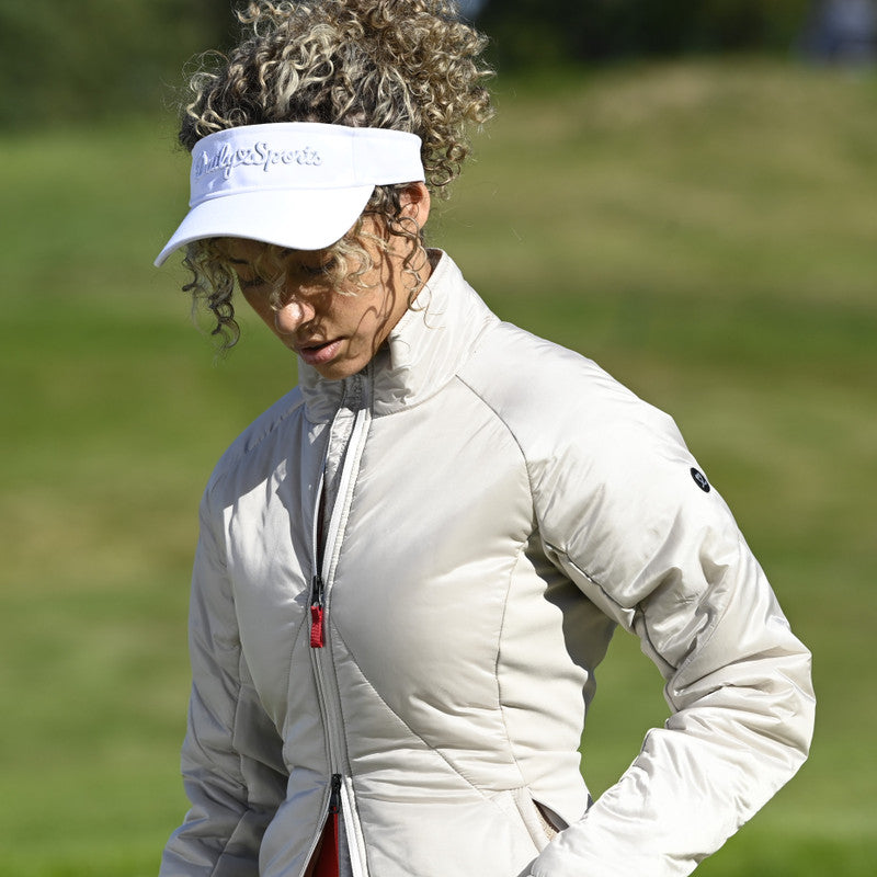 Daily Sports: Women's Udine Performance Jacket - Oatmeal Beige