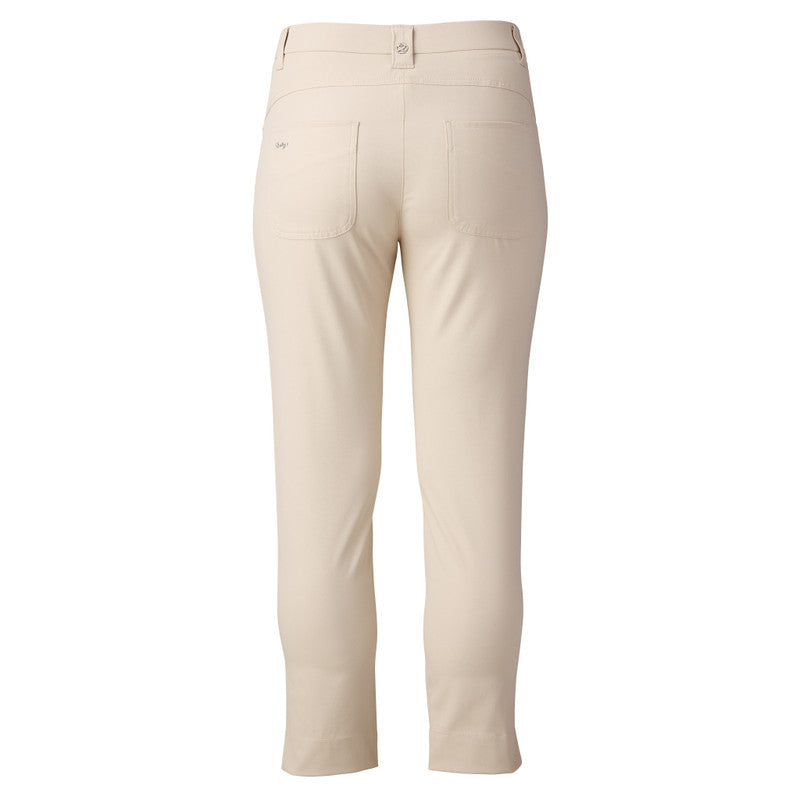 Daily Sports: Women's Lyric Ankle Pants - Raw Beige