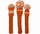 Sunfish: Hand-Knit Classic Headcovers (Set of 3) Golf Club Headcovers