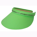 Dolly Mama: Ladies Kaitlyn Clip on Crystal Visor Hats
