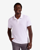 BloqUV: Men's UPF 50 Short Sleeve Polo (11004) - White Clothing