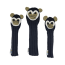 Sunfish: Hand-Knit Wool Animal Headcover Set (Driver, Fairway, & Hybrid) Golf Club Headcovers