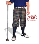 Golf Knickers: Mens 'Par 5' Limited Microfiber Golf Knickers & Cap - Lafayette Clothing