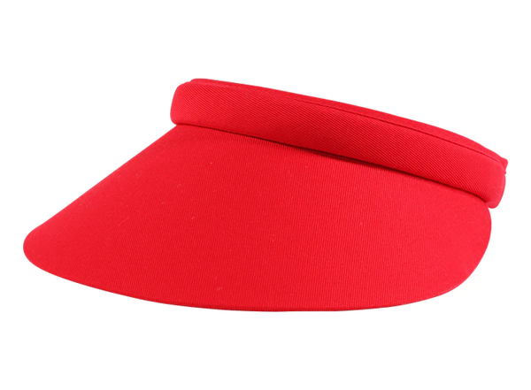 Red visor