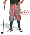 Golf Knickers: Mens 'Par 5' Limited Microfiber Golf Knickers & Cap - Lumberjack Clothing