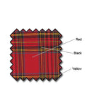 red, black, yellow plaid knicker