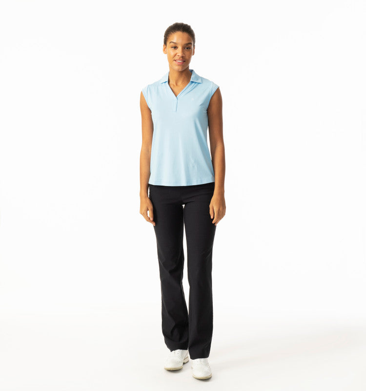 Daily Sports: Women's Anzio Sleeveless Polo - Skylight Blue