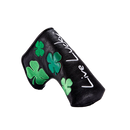 Black Clover Live Lucky Blade Putter Cover - Live Lucky Green Golf