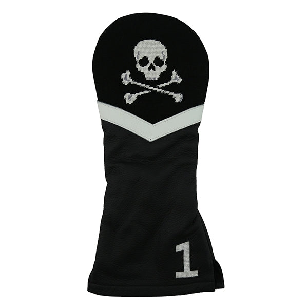 Smathers & Branson: Driver Headcover - Jolly Roger Needlepoint