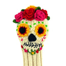 Sunfish: Knit Wool Headcover - Sugar Skull (Driver, Fairway, Hybrid, or Set) Golf Club Headcovers