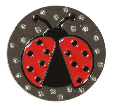 Abigale Lynn Ball Marker & Hat Clip - Ladybug