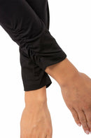 Golftini Women's Black Long Sleeve Zip Tech Polo (Size Small) SALE