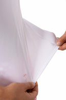 Golftini: Women's Long Sleeve Breathable Panel Zip Tech Polo - White