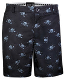 Tattoo Golf: Men's Lucky 13 ProCool Golf Shorts - Black/Charcoal Clothing