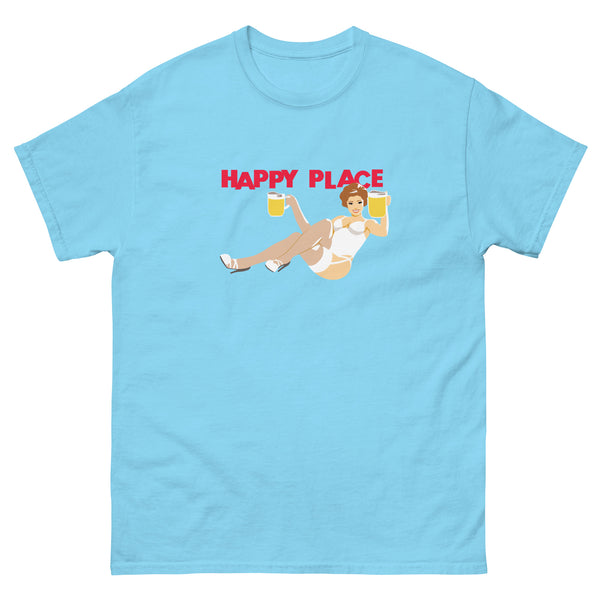 Happy Place Mens Short Sleeve T-Shirt by ReadyGOLF