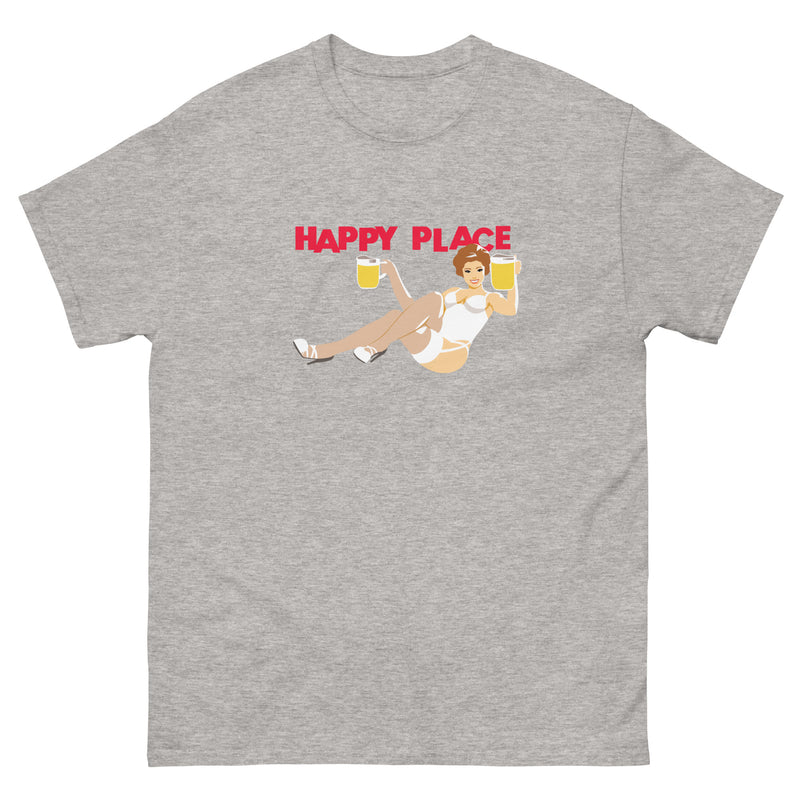 Happy Place Mens Short Sleeve T-Shirt by ReadyGOLF