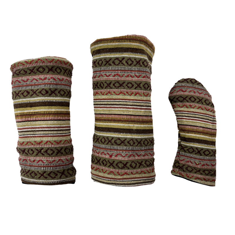 Sunfish: Hand-Woven Barrel Headcovers Set - Moab