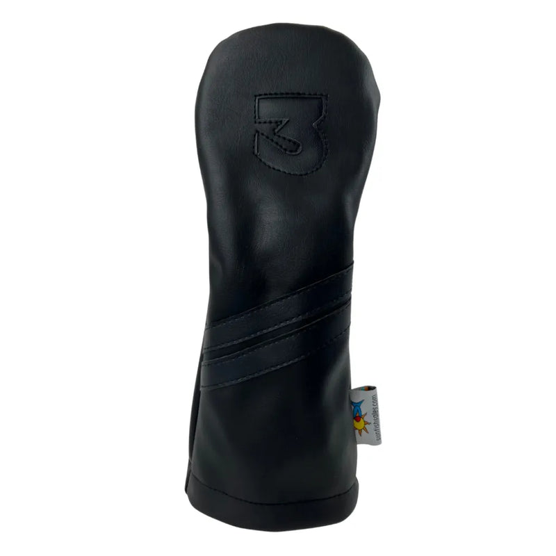 Sunfish: DuraLeather Headcovers - Murdered Out Black on Black