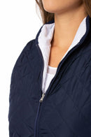 Golftini Women's Navy/White Reversible Wind Vest (Size Medium) SALE