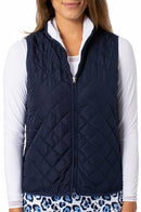 Golftini Women's Navy/White Reversible Wind Vest (Size Medium) SALE