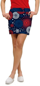 Loudmouth Golf: Women's StretchTech Skort - Fireworks