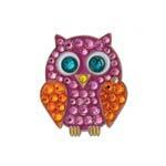 Bonjoc: Ball Marker & Hat Clip - Owl Pink