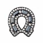 Bonjoc: Ball Marker & Hat Clip - Black Horseshoe