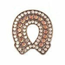 Bonjoc: Ball Marker & Hat Clip - Gold Horseshoe