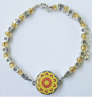 One Putt Designs - Par 3 (Gold) Ball Marker Ankle Bracelet