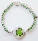 One Putt Designs - Par 3 (Green) Ball Marker Ankle Bracelet