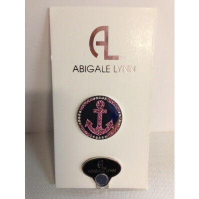 Abigale Lynn Ball Marker & Hat Clip - Anchor