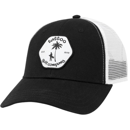 Tattoo Golf: Palm Tree Trucker Golf Hat
