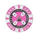 Bonjoc: Ball Marker & Hat Clip - Pink Poker Chip