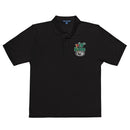 The 19th Hole Men's Embroidered Golf Polo Shirt by ReadyGOLF